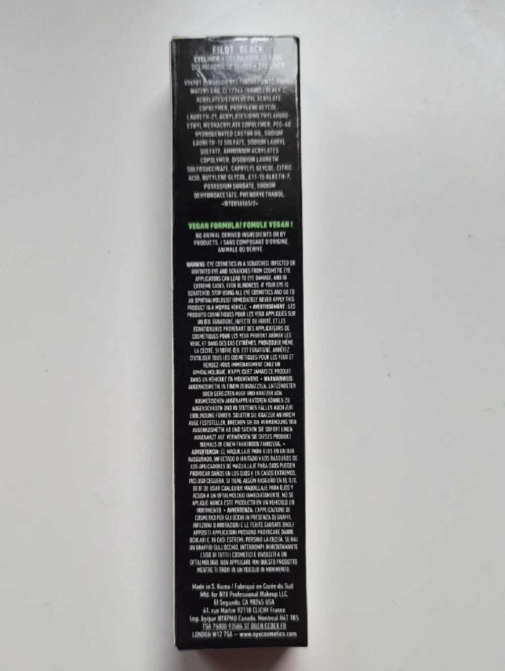 NYX precision liquid